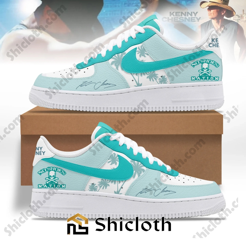 No Shoes Nation Kenny Chesney AF1 Shoes