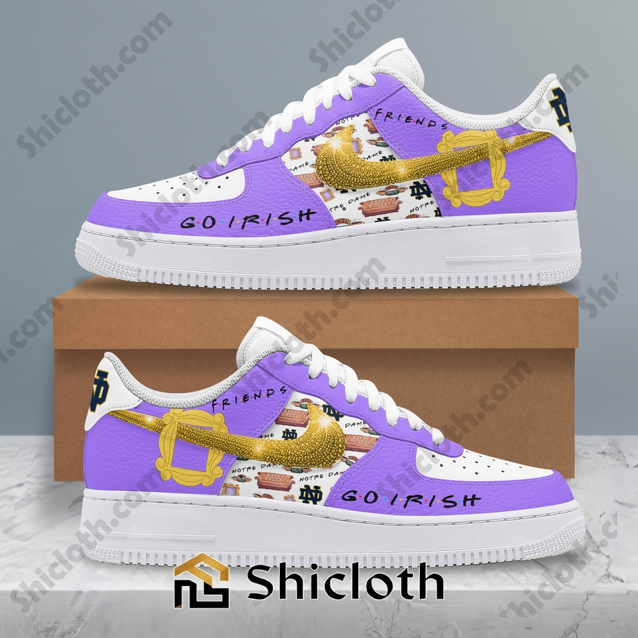 notre dame fighting irish football go irish gold nike air force shoes 2 58ehE