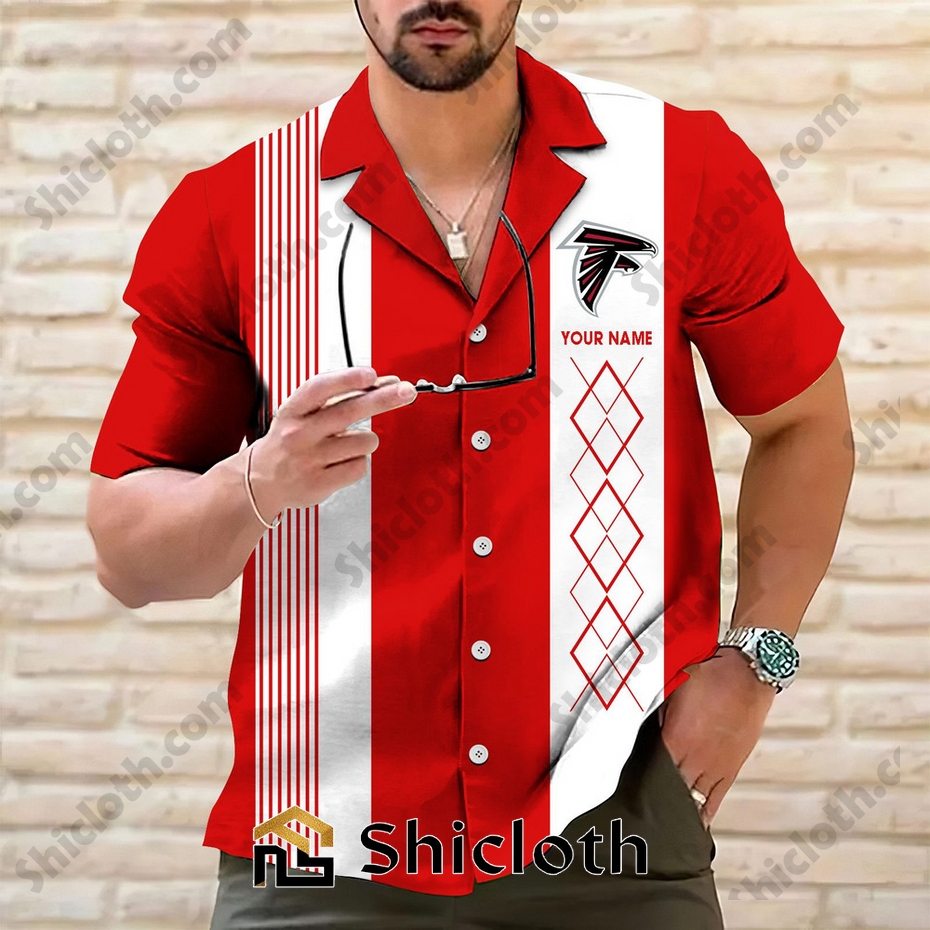 Personalized name Atlanta Falcons Hawaiian Shirt 2025