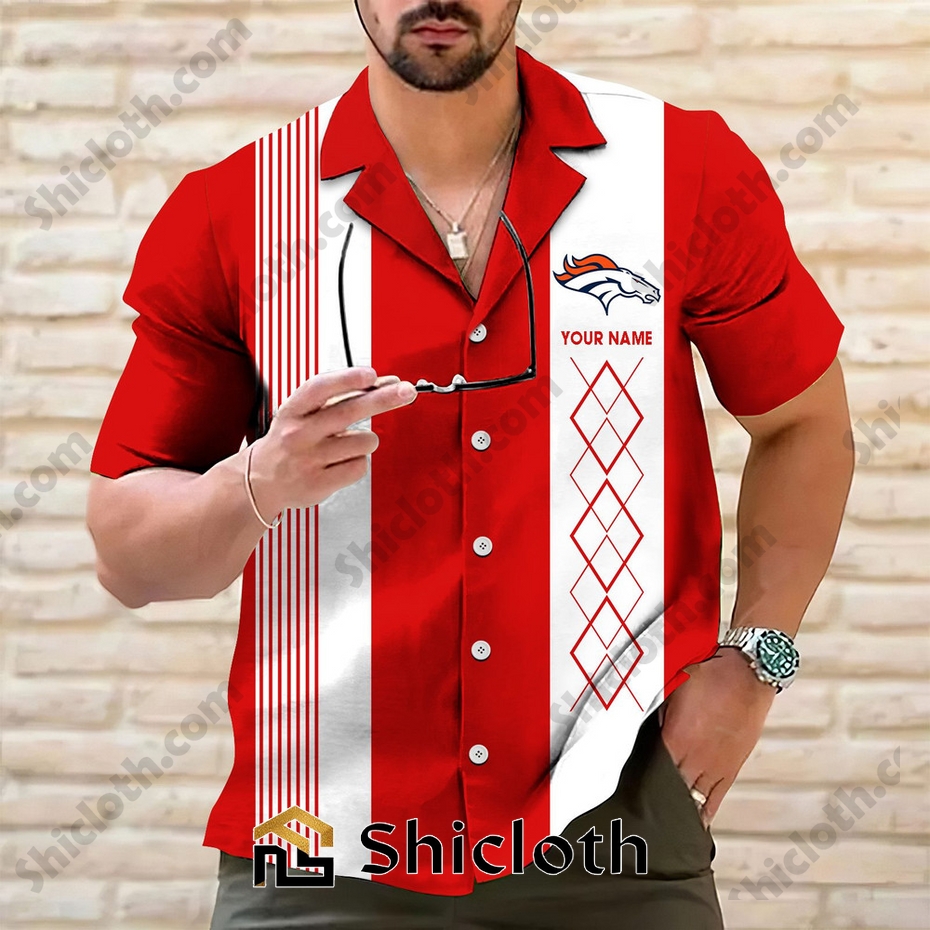Personalized name Denver Broncos Hawaiian Shirt 2025