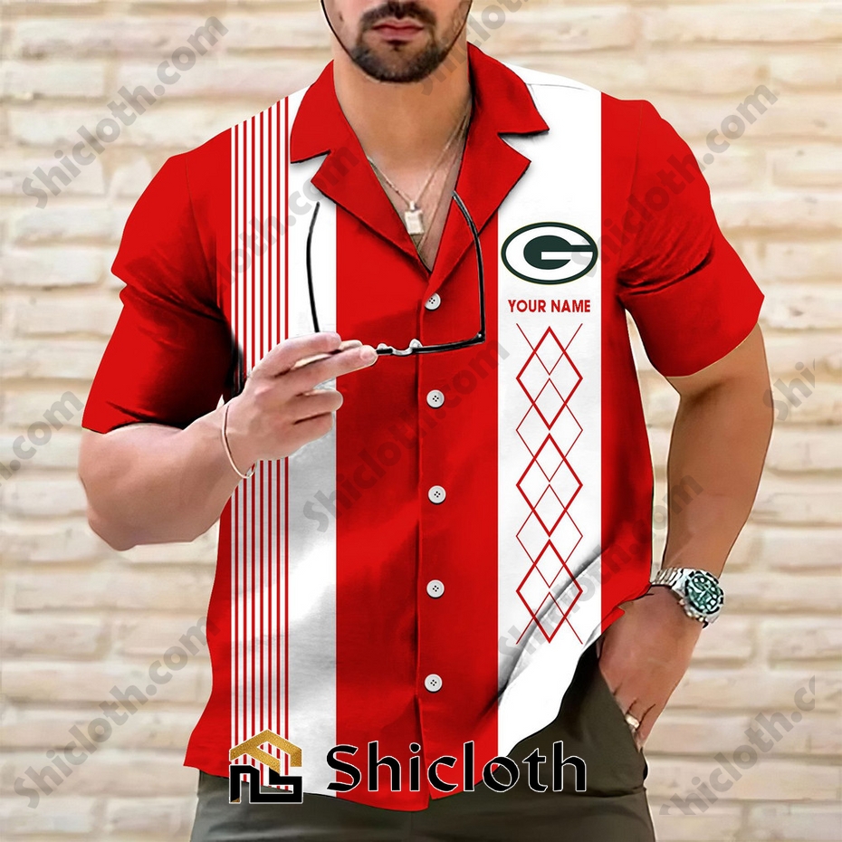 personalized name green bay packers hawaiian shirt 2025 2