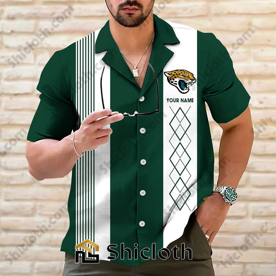 Personalized name Jacksonville Jaguars Hawaiian Shirt 2025