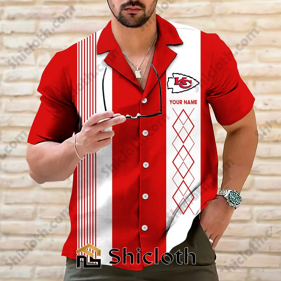 Personalized name Kansas City Chiefs Hawaiian Shirt 2025