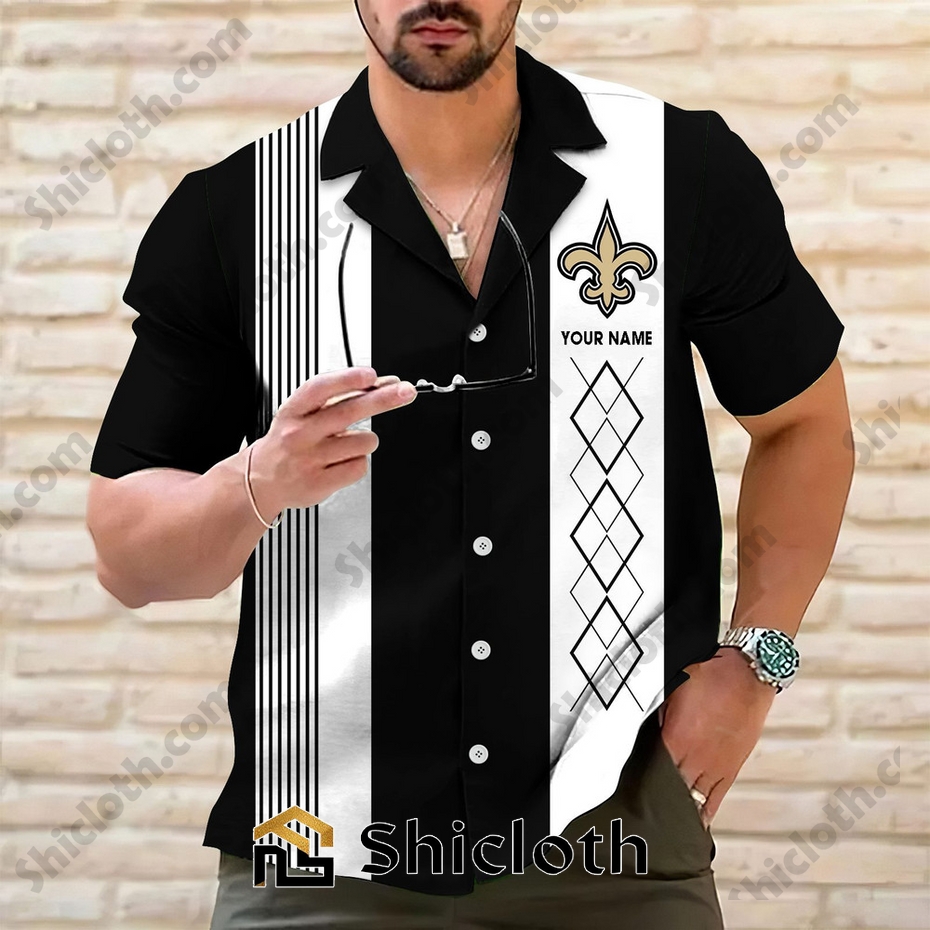 personalized name new orleans saints hawaiian shirt 2025 2 3LrQz