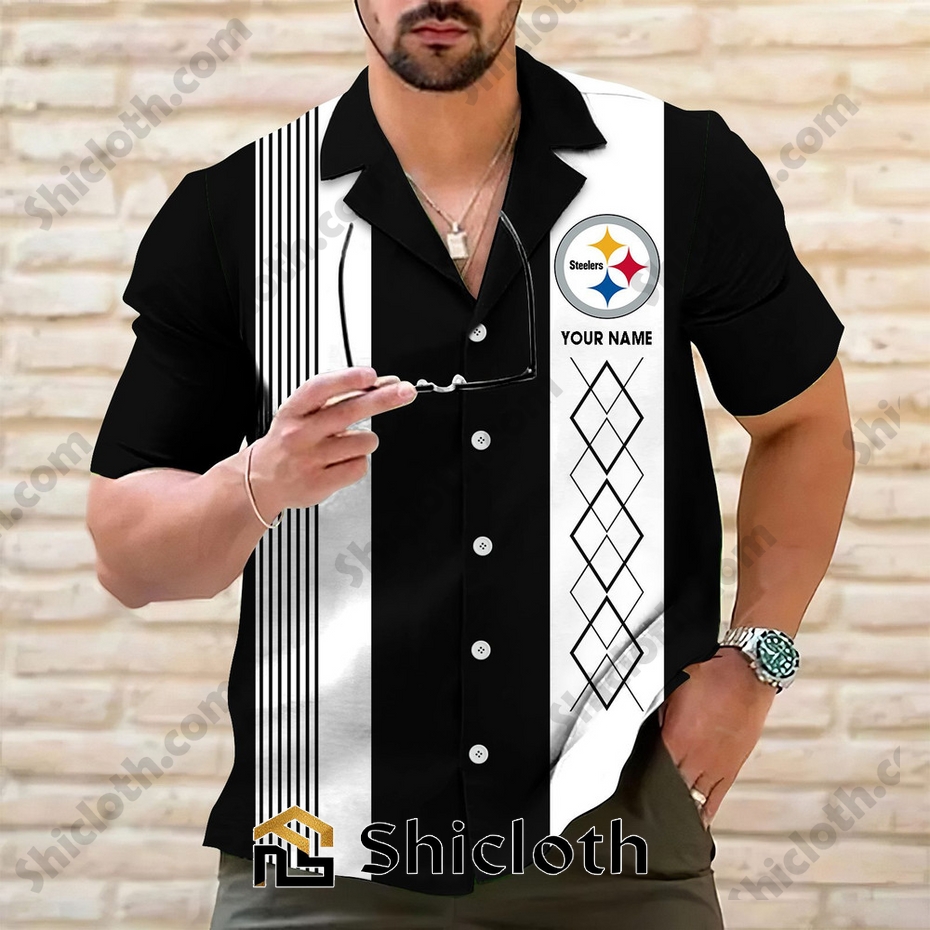 personalized name pittsburgh steelers hawaiian shirt 2025 2 PCNr1