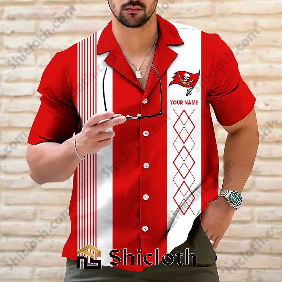 Personalized name Tampa Bay Buccaneers Hawaiian Shirt 2025