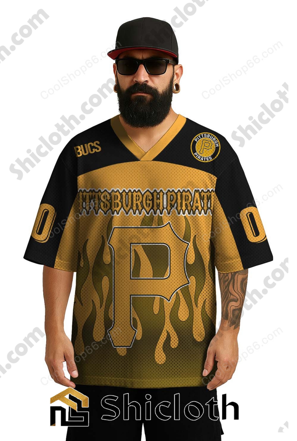 Custom Name And Number Pittsburgh Pirates MLB Mesh Jersey