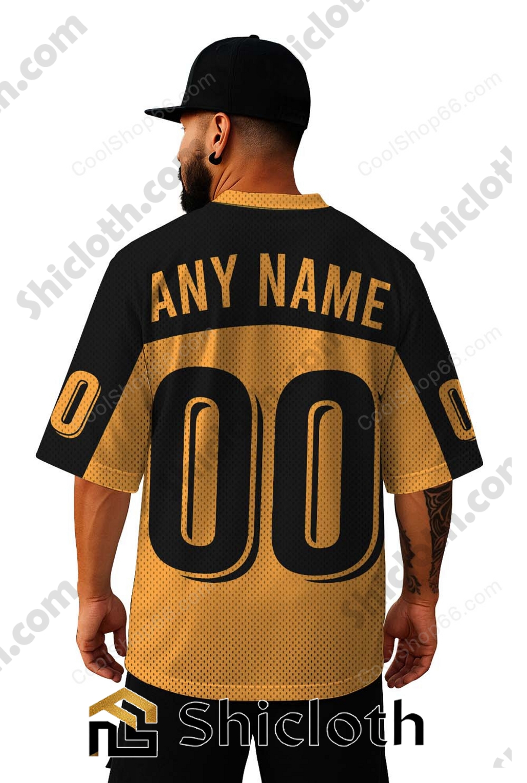 Alternative view of Custom Name And Number Pittsburgh Pirates MLB Mesh Jersey