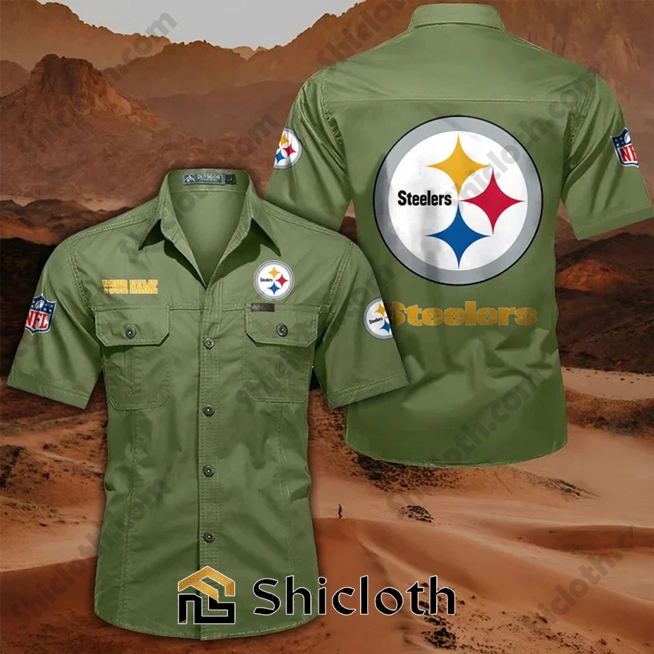 Personalized name Pittsburgh Steelers Cargo Shirt 7 Personalized name Pittsburgh Steelers Cargo Shirt - Image 7