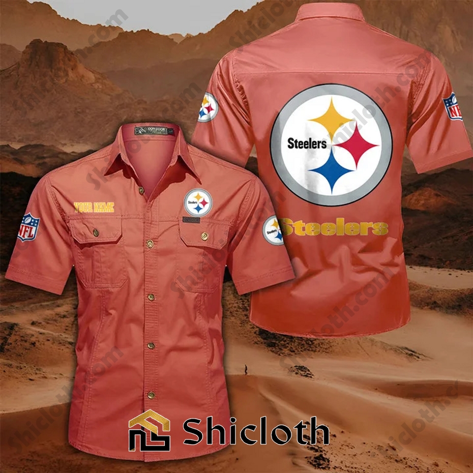 Personalized name Pittsburgh Steelers Cargo Shirt 9 Personalized name Pittsburgh Steelers Cargo Shirt - Image 9