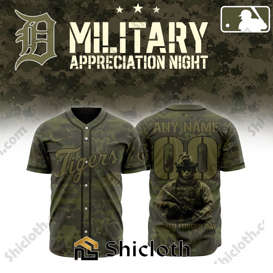 MLB Military Appreciation Month Baseball Jersey