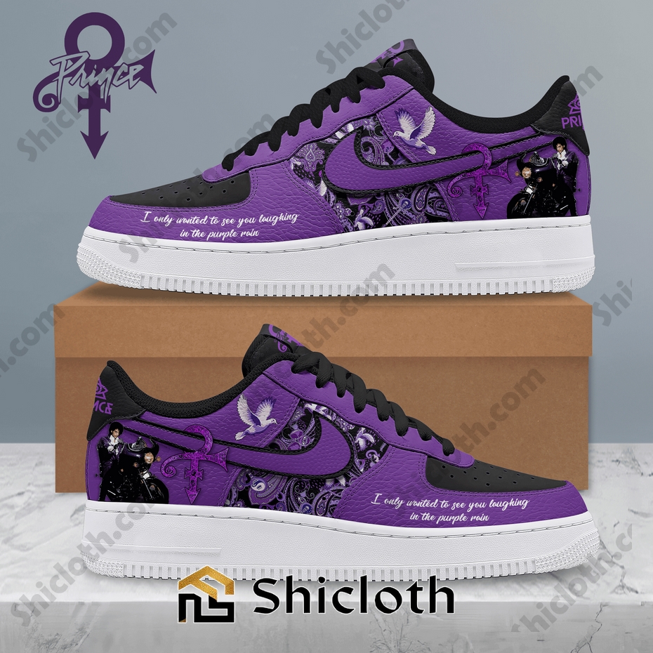 prince purple rain air force shoes 2 mlnXP
