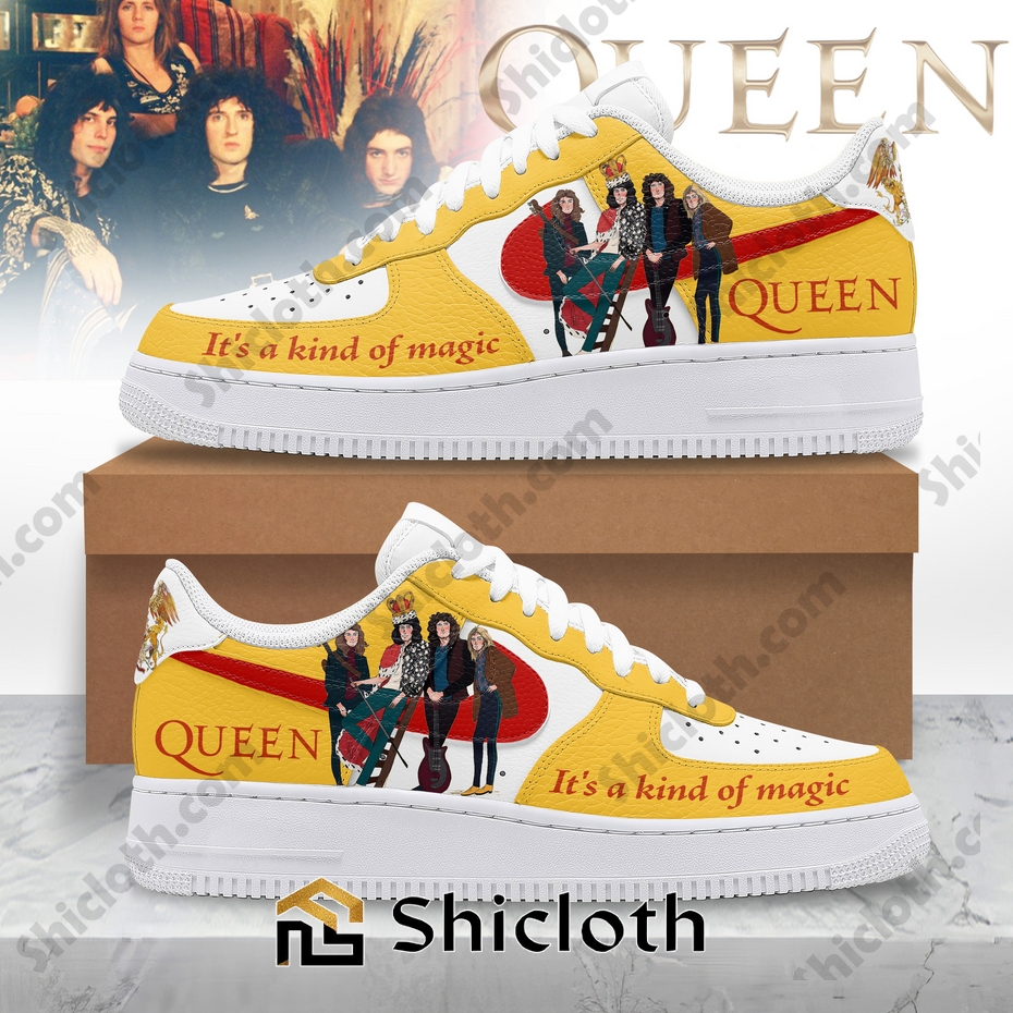 Queen It's A Kind Of Magic Air Force 1 Sneakers