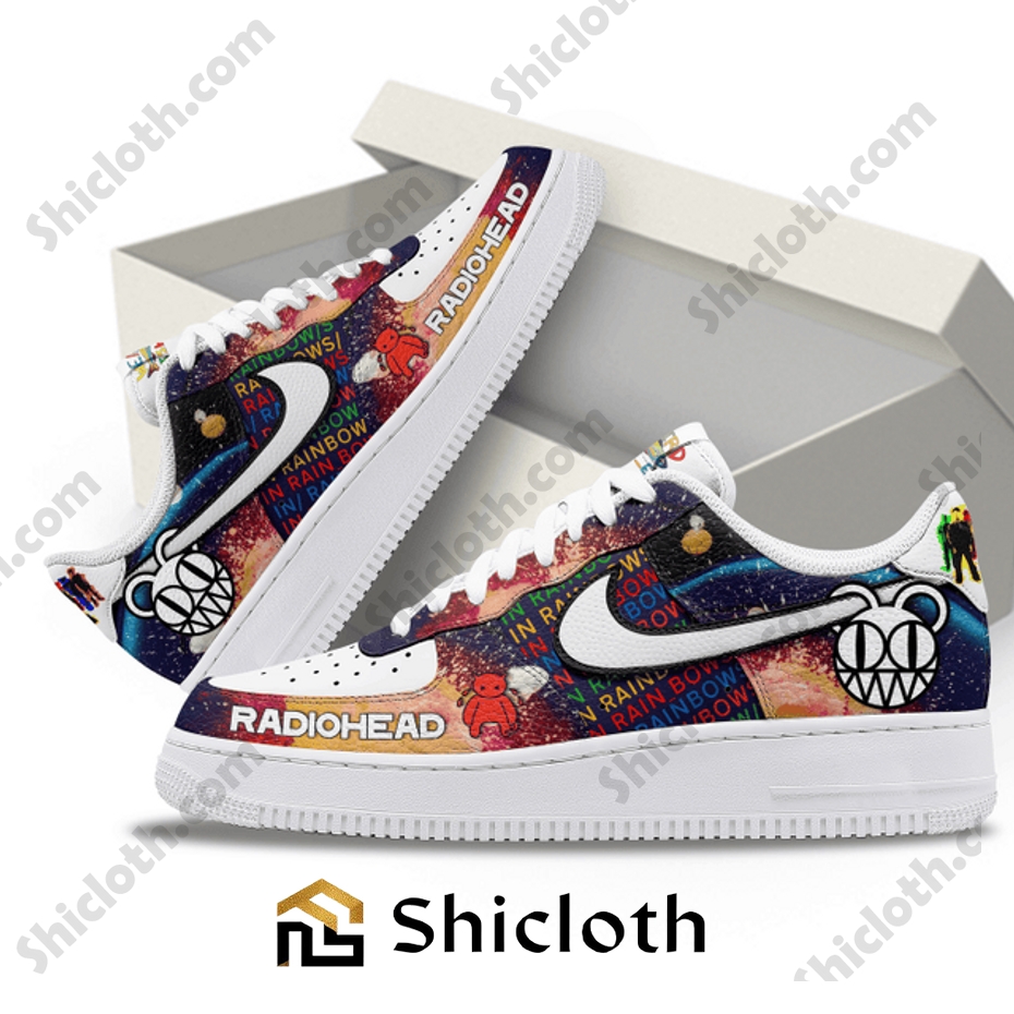 Radiohead Band Nike Air Force 1 3 Radiohead Band Nike Air Force 1 - Image 3