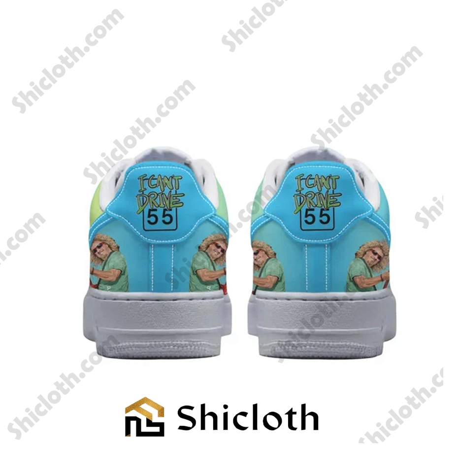 Sammy Hagar The Red Rocker Nike Air Force 1 3 Sammy Hagar The Red Rocker Nike Air Force 1 - Image 3