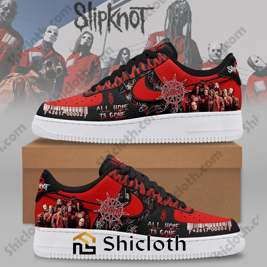 Slipknot All Hope Is Gone Air Force Sneakers