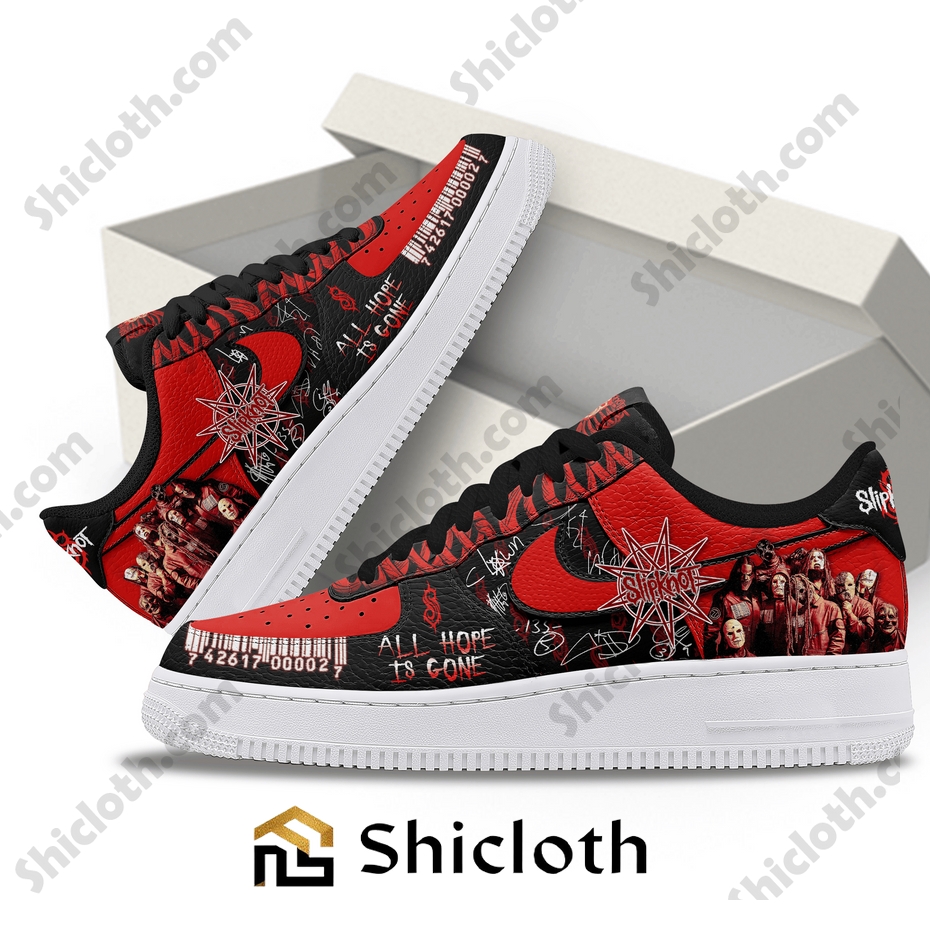 Slipknot All Hope Is Gone Air Force Sneakers 3 Slipknot All Hope Is Gone Air Force Sneakers - Image 3