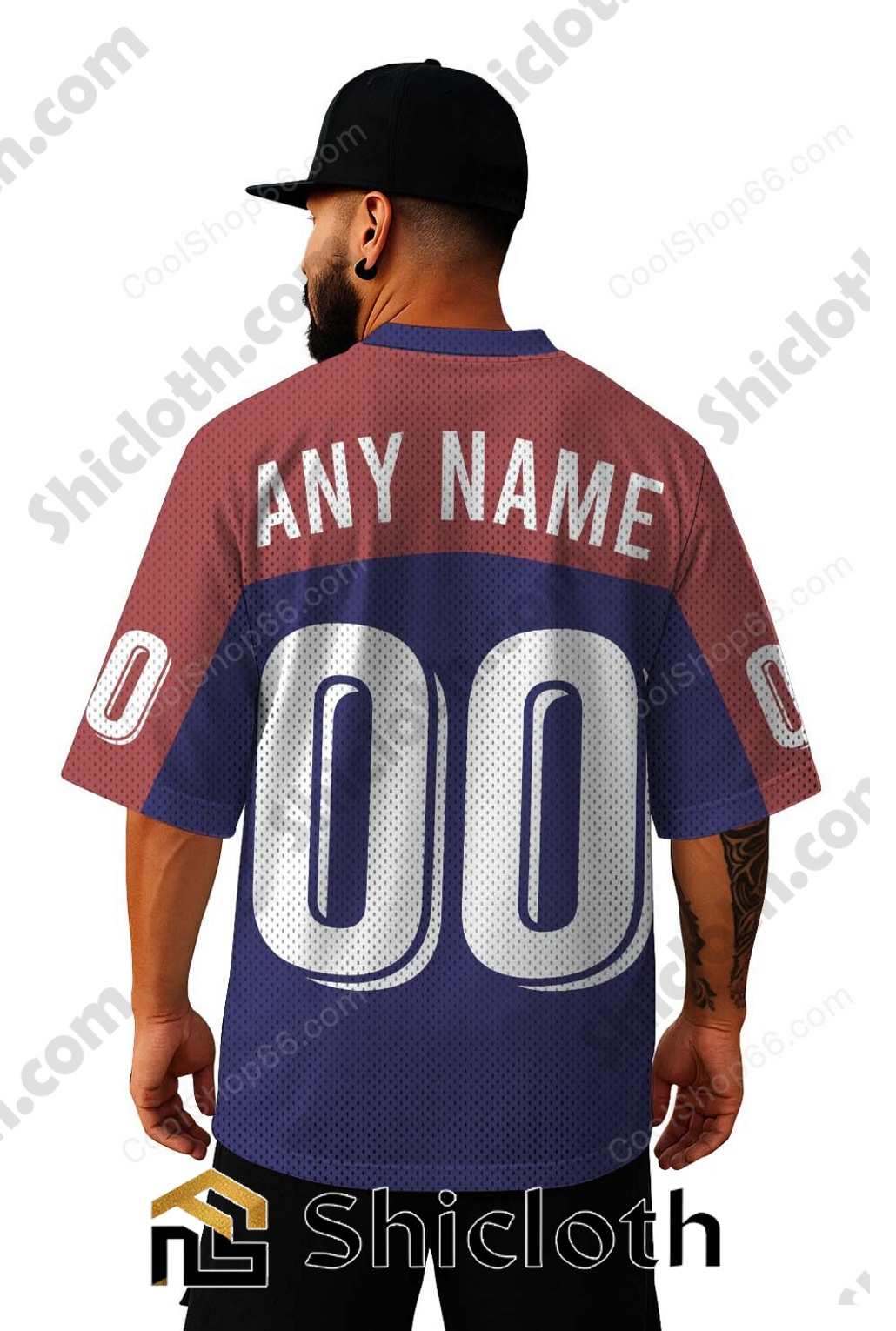 Alternative view of Custom Name And Number St. Louis Cardinals MLB Mesh Jersey