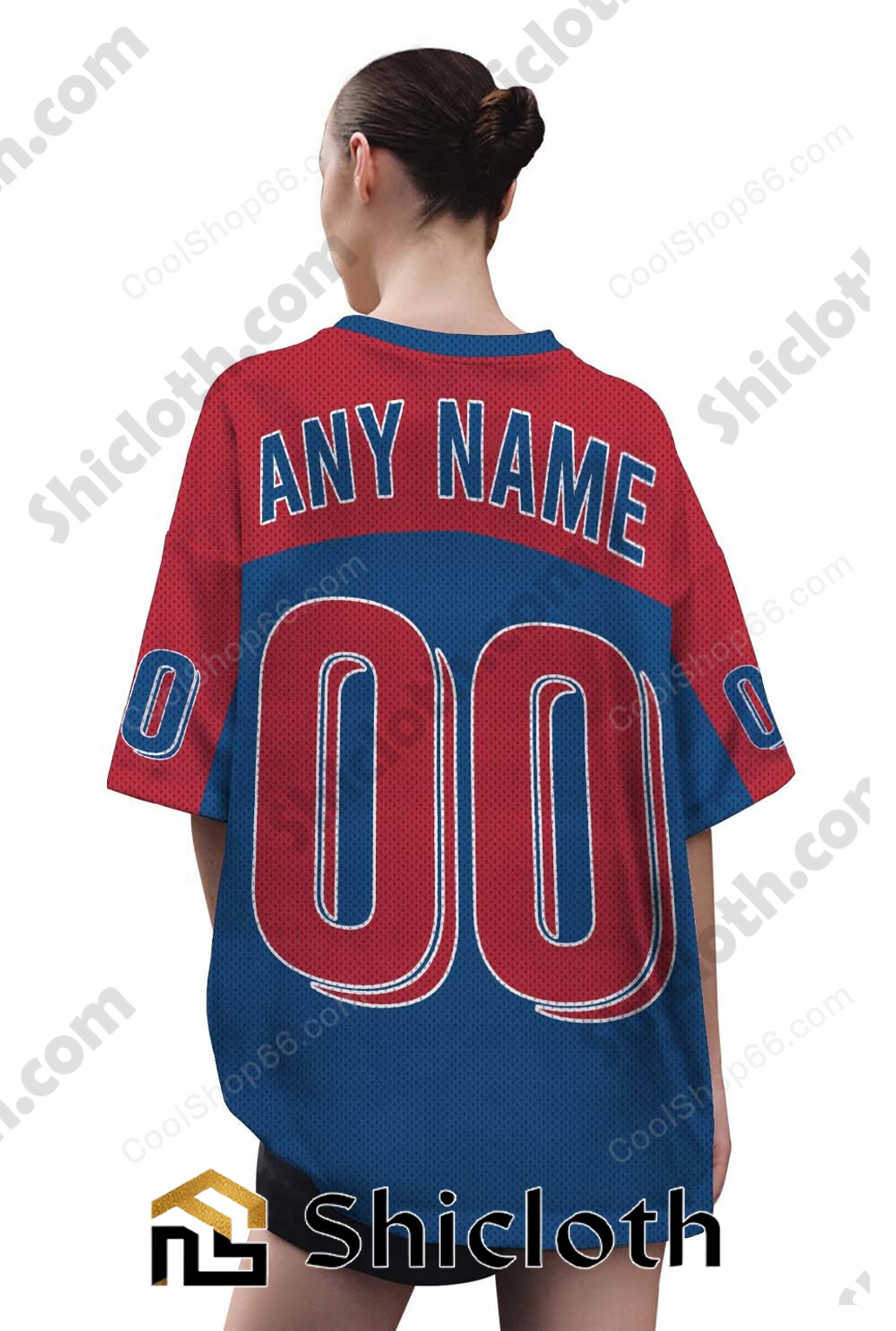 Custom Name And Number Texas Rangers MLB Mesh Jersey 4 Custom Name And Number Texas Rangers MLB Mesh Jersey - Image 4