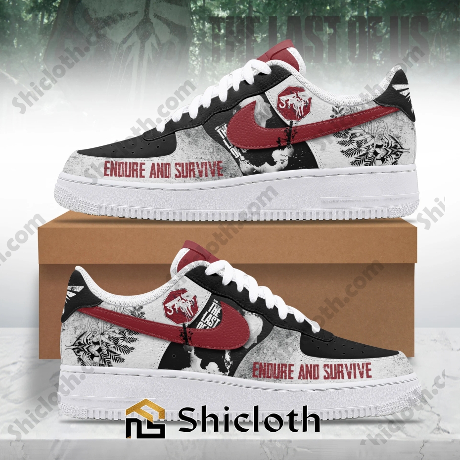The Last Of Us Endure and Survive Air Force Sneakers