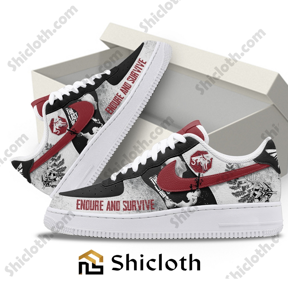 The Last Of Us Endure and Survive Air Force Sneakers 4 The Last Of Us Endure and Survive Air Force Sneakers - Image 4