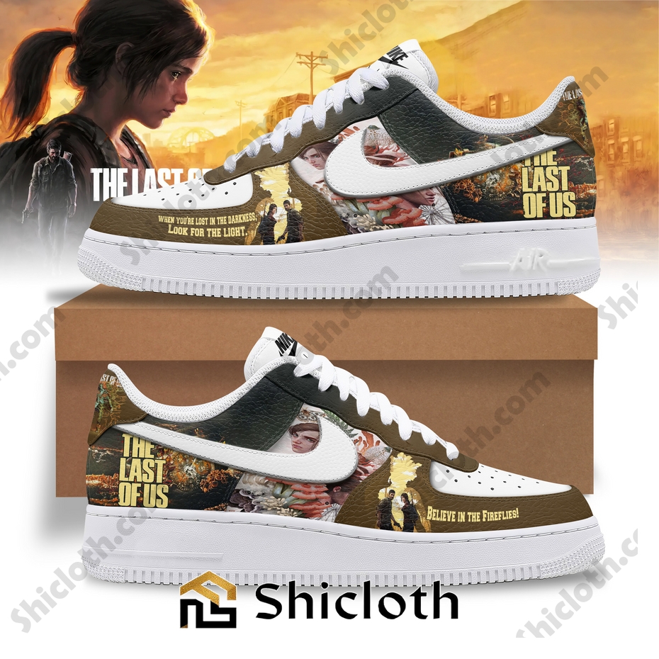 The Last Of Us Fireflies Air Force Sneakers