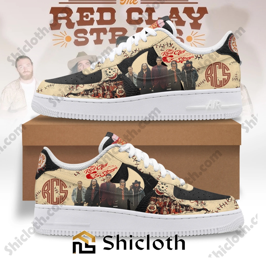 The Red Clay Strays Air Force 1 Sneakers