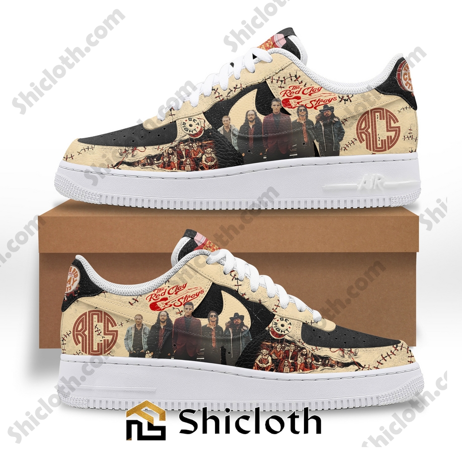 The Red Clay Strays Air Force 1 Sneakers 3 The Red Clay Strays Air Force 1 Sneakers - Image 3