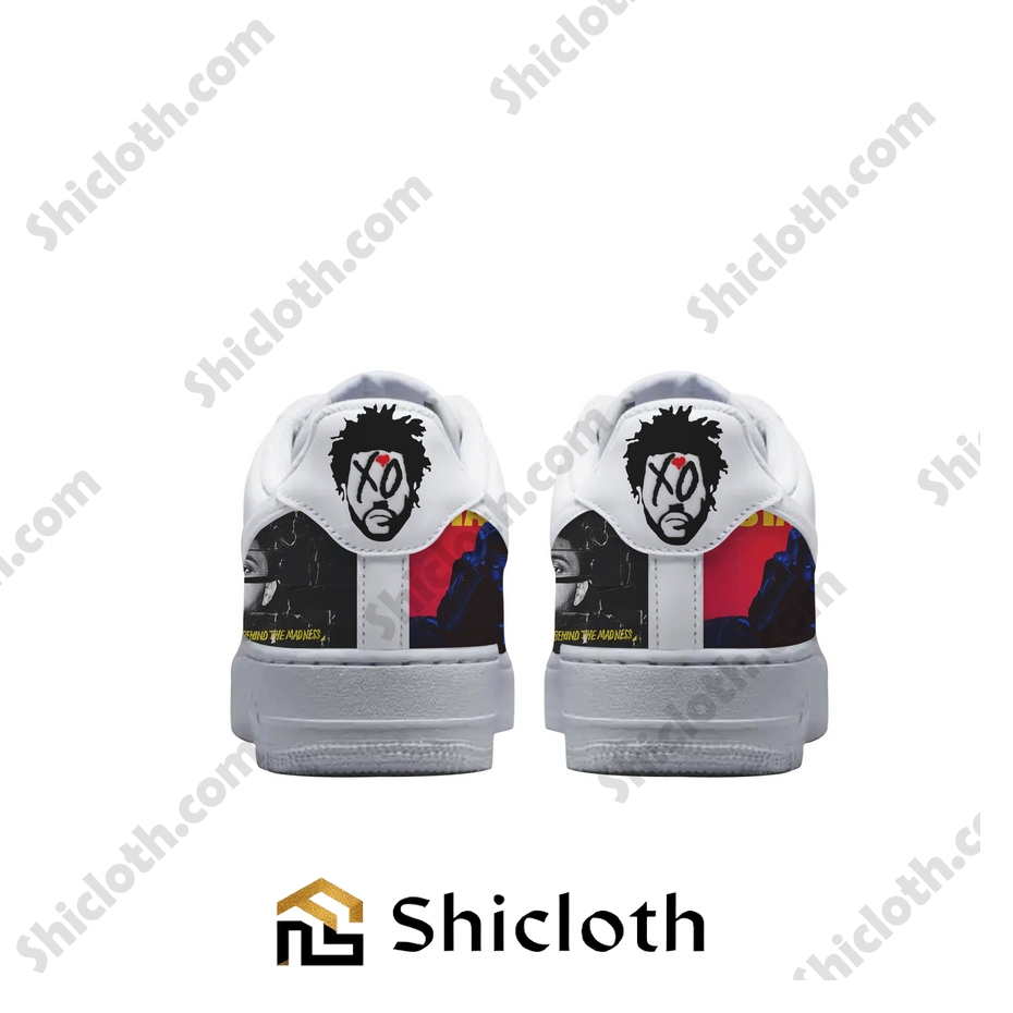 The Weeknd Albums Air Force Sneakers 3 The Weeknd Albums Air Force Sneakers - Image 3