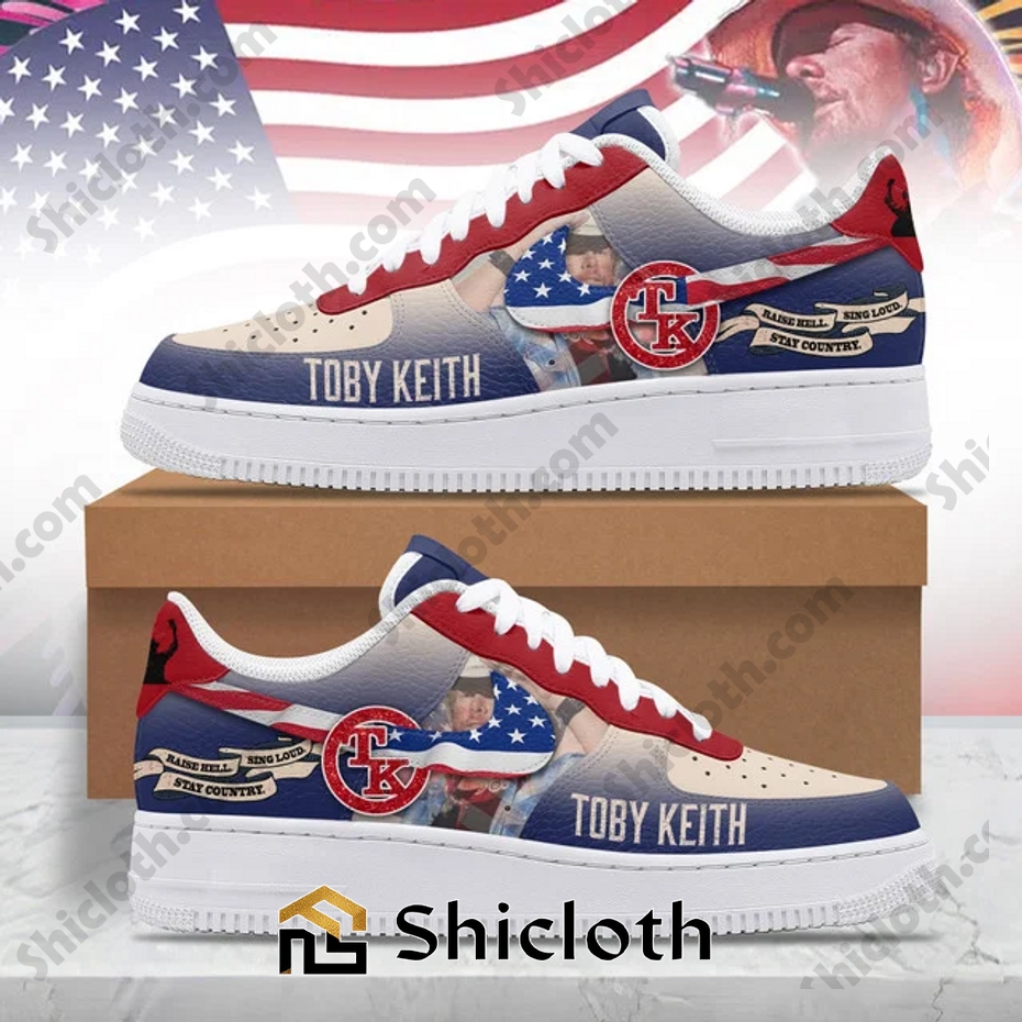Toby Keith Nike Air Force 1 Sneakers