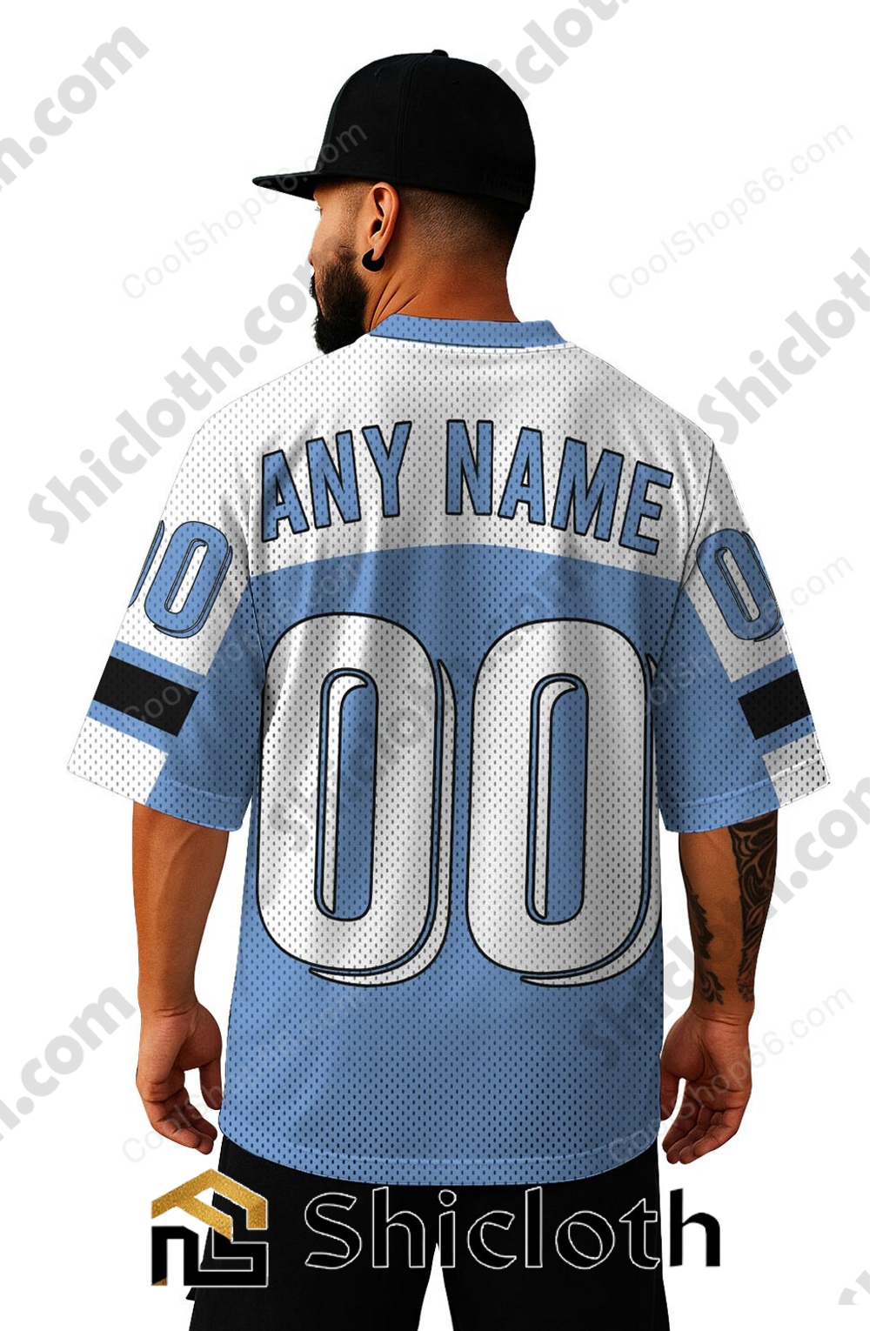 Alternative view of Personalized Name Number Utah Mammoth NHL Mesh Jersey
