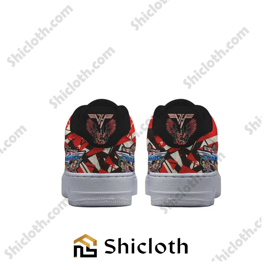 Van Halen Panama Air Force 1 Sneakers 4 Van Halen Panama Air Force 1 Sneakers - Image 4