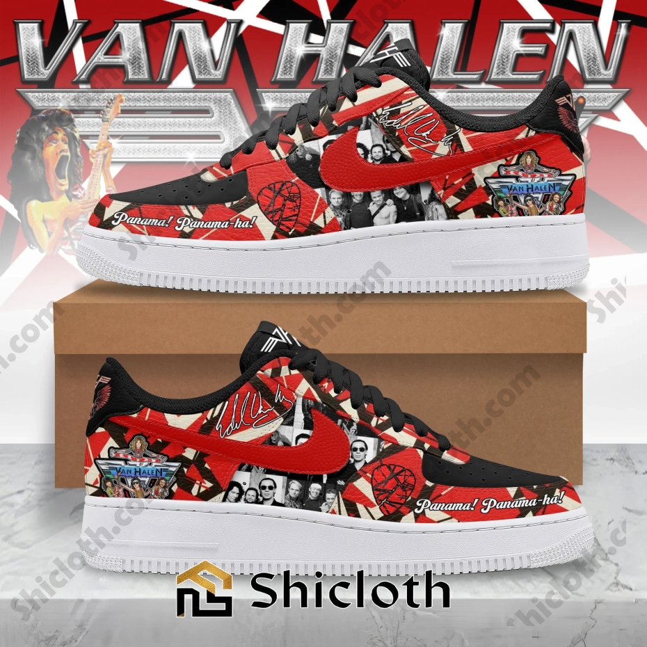 Van Halen Panama Nike AF1 Shoes