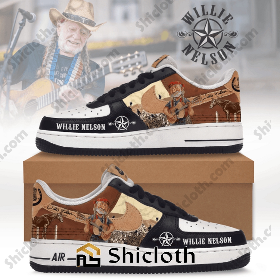Willie Nelson Nike Air Force 1 Sneakers