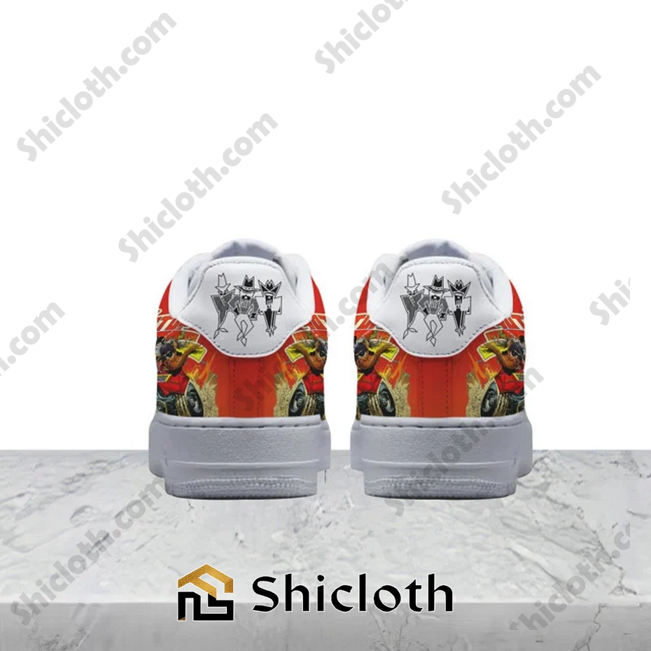 ZZ Top Nike Air Force 1 Sneakers 4 ZZ Top Nike Air Force 1 Sneakers - Image 4