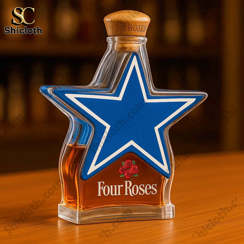 Dallas Cowboys Crown Royal Whiskey Bottle 5 Dallas Cowboys Crown Royal Whiskey Bottle - Image 5