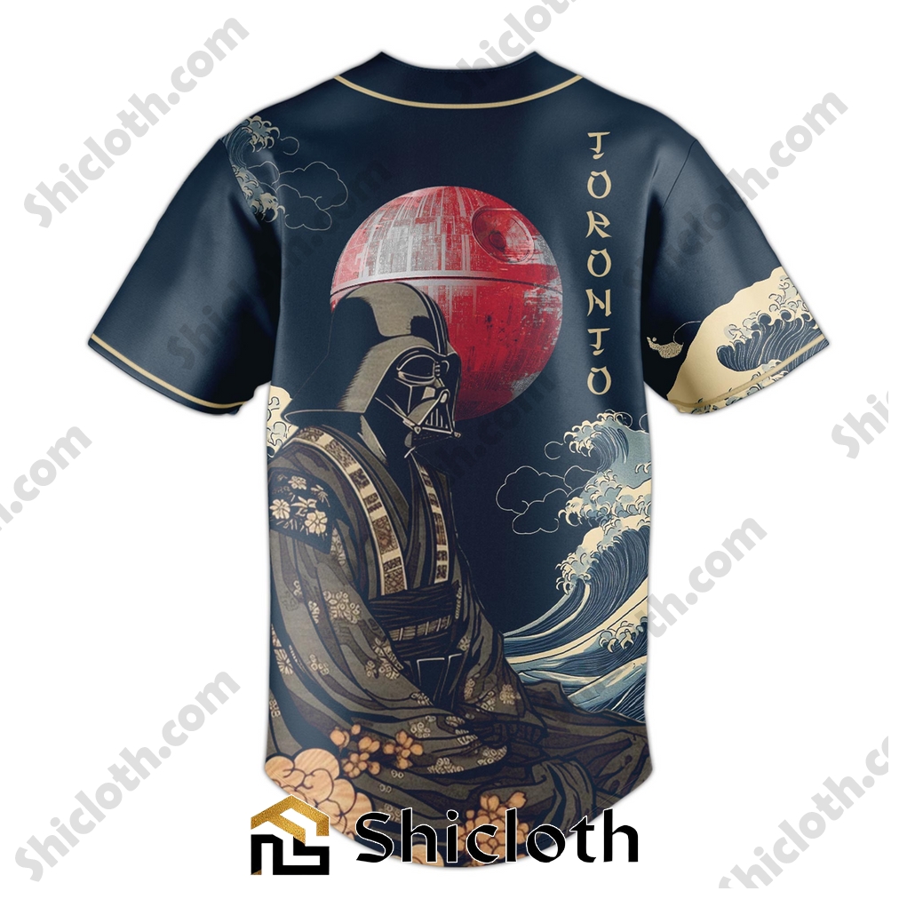 Darth Vader Japan MLB Toronto Blue Jays Baseball Jersey and Hoodie 3 Darth Vader Japan MLB Toronto Blue Jays Baseball Jersey and Hoodie - Image 3