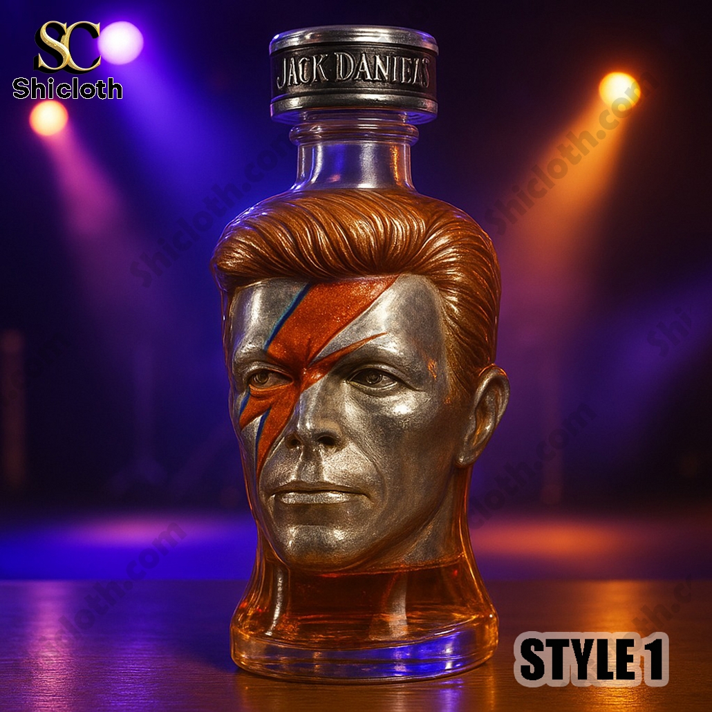 David Bowie Crown Royal Whiskey Bottle