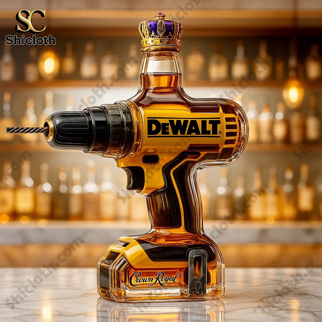 DeWalt Crown Royal Whiskey Bottle