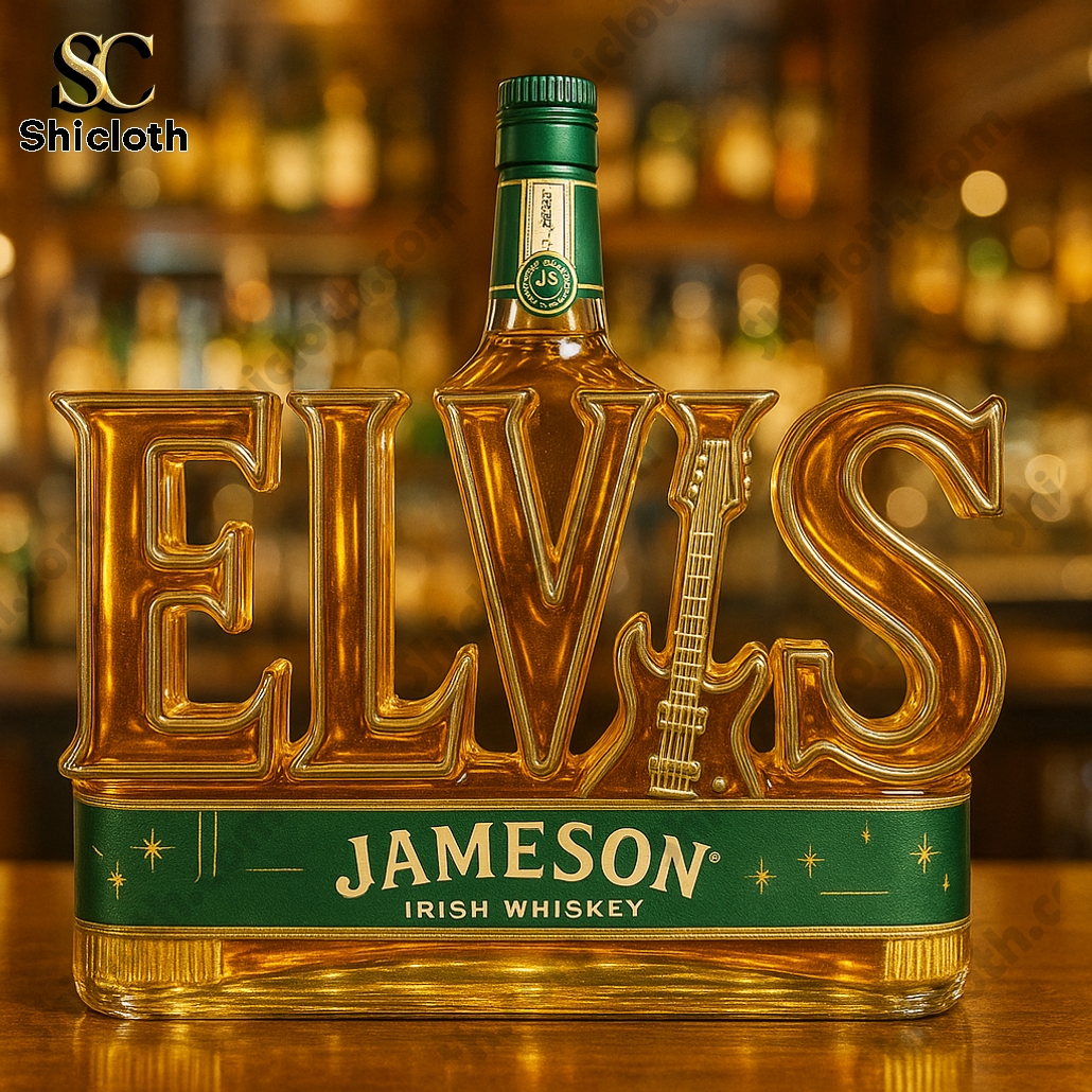 Elvis Presley Legend Rock and Roll Whiskey Bottle 3 Elvis Presley Legend Rock and Roll Whiskey Bottle - Image 3