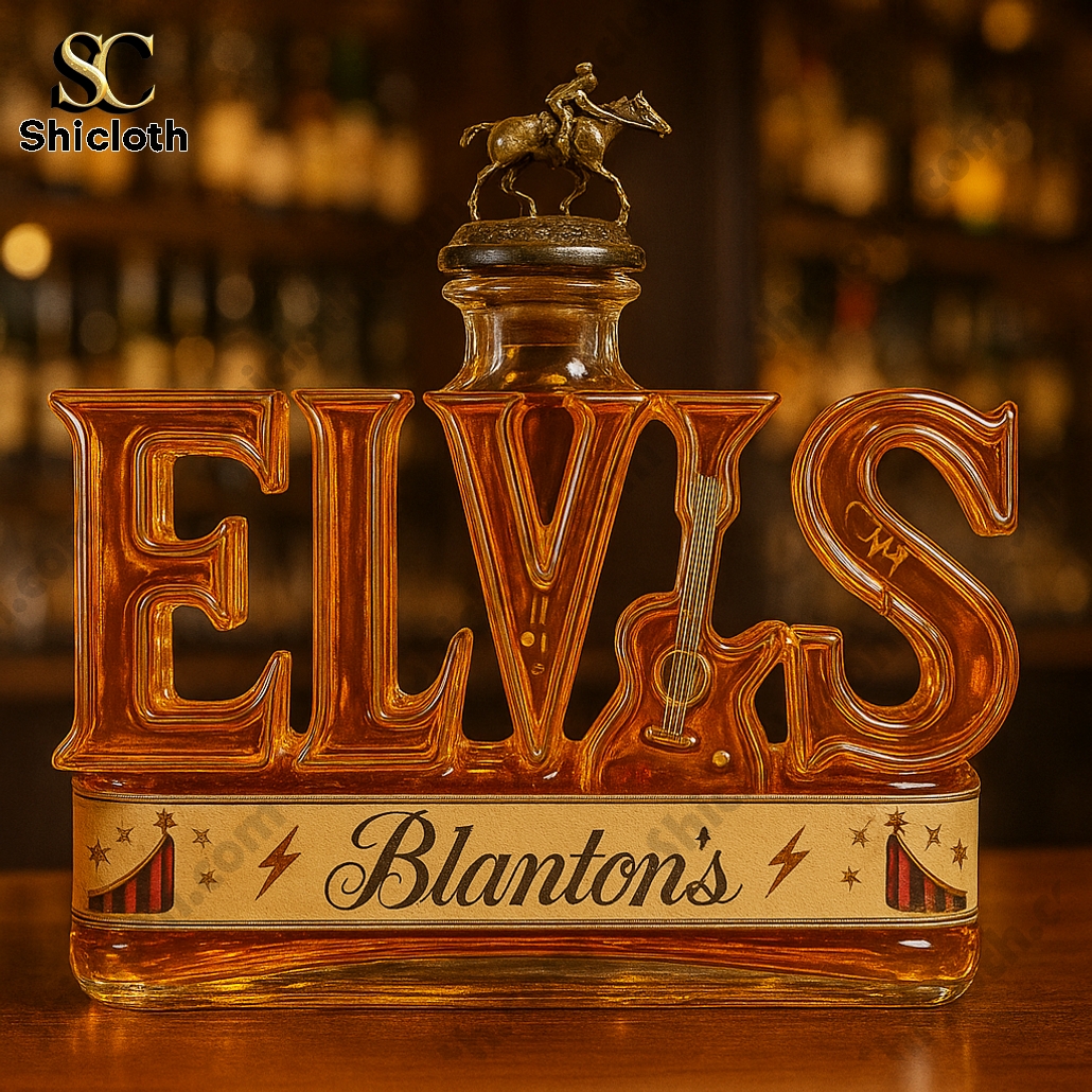 Elvis Presley Legend Rock and Roll Whiskey Bottle 4 Elvis Presley Legend Rock and Roll Whiskey Bottle - Image 4