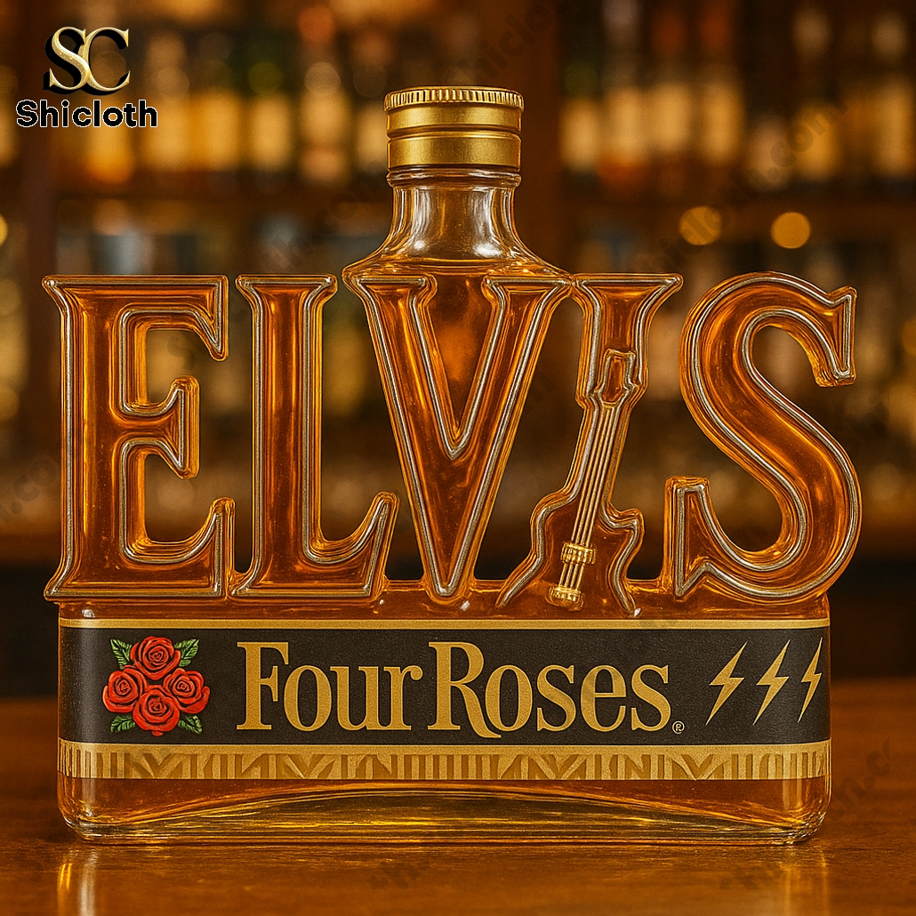 Elvis Presley Legend Rock and Roll Whiskey Bottle 6 Elvis Presley Legend Rock and Roll Whiskey Bottle - Image 6