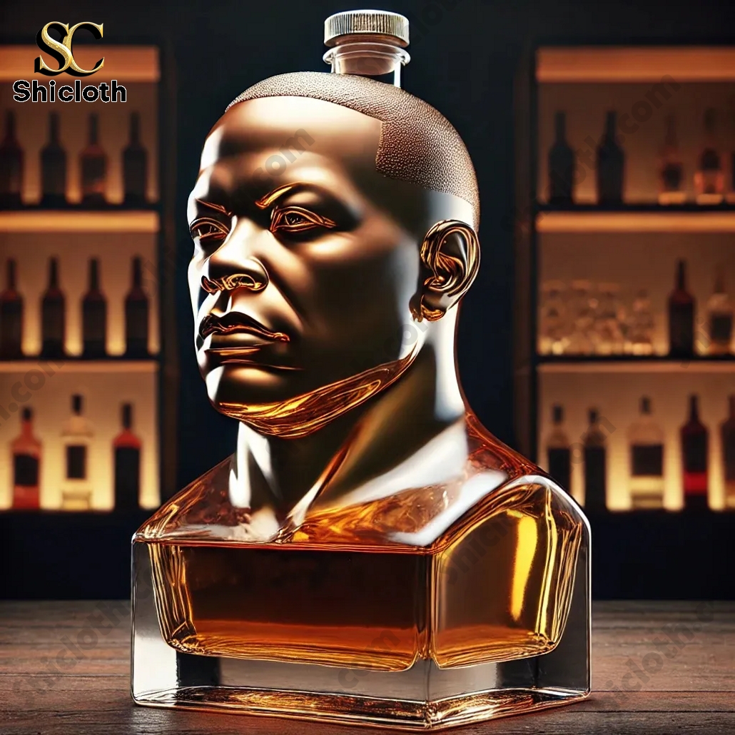 Famous Rapper Dr. Dre Whiskey Bottle