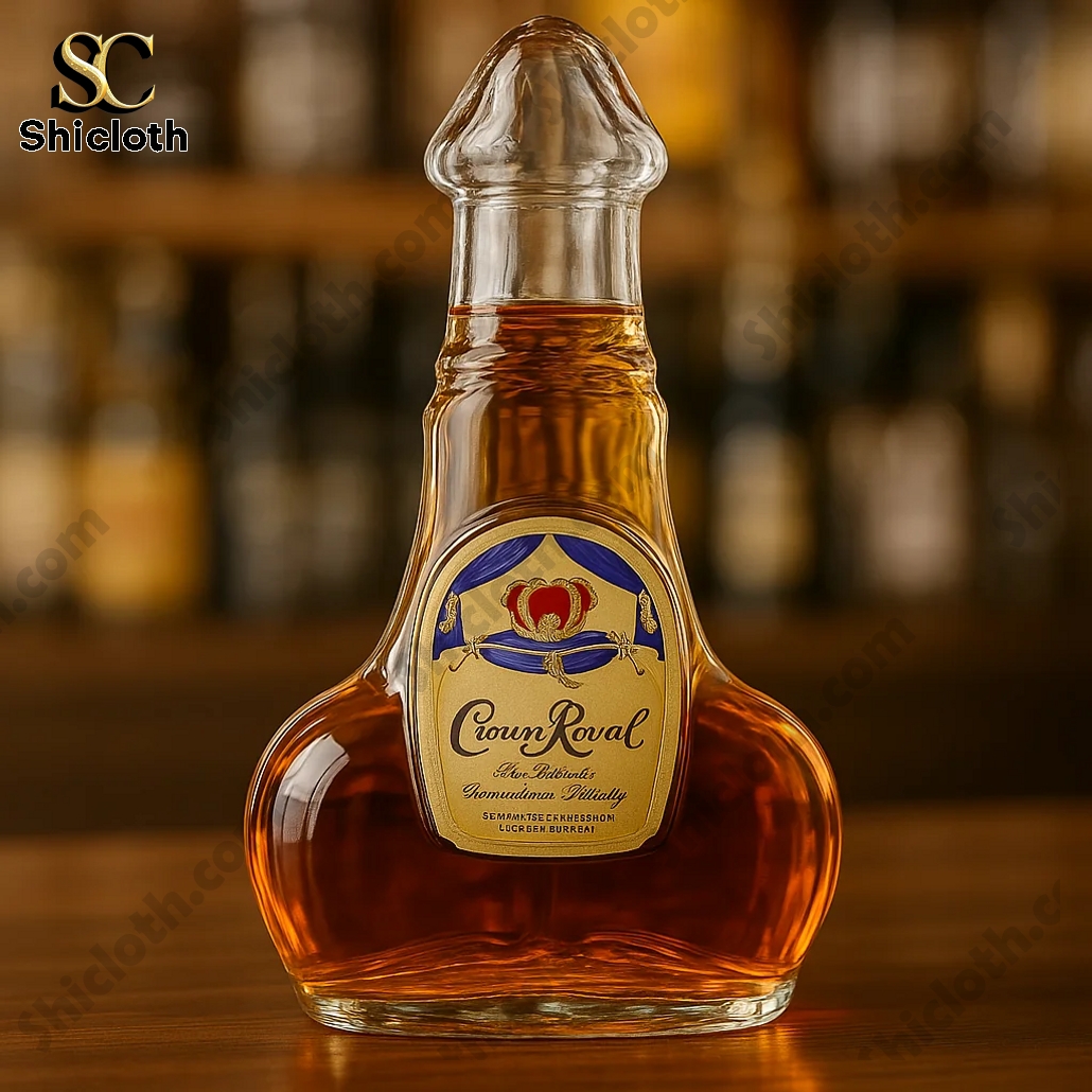 Funny Dick Crown Royal Whiskey Bottle 3 Funny Dick Crown Royal Whiskey Bottle - Image 3