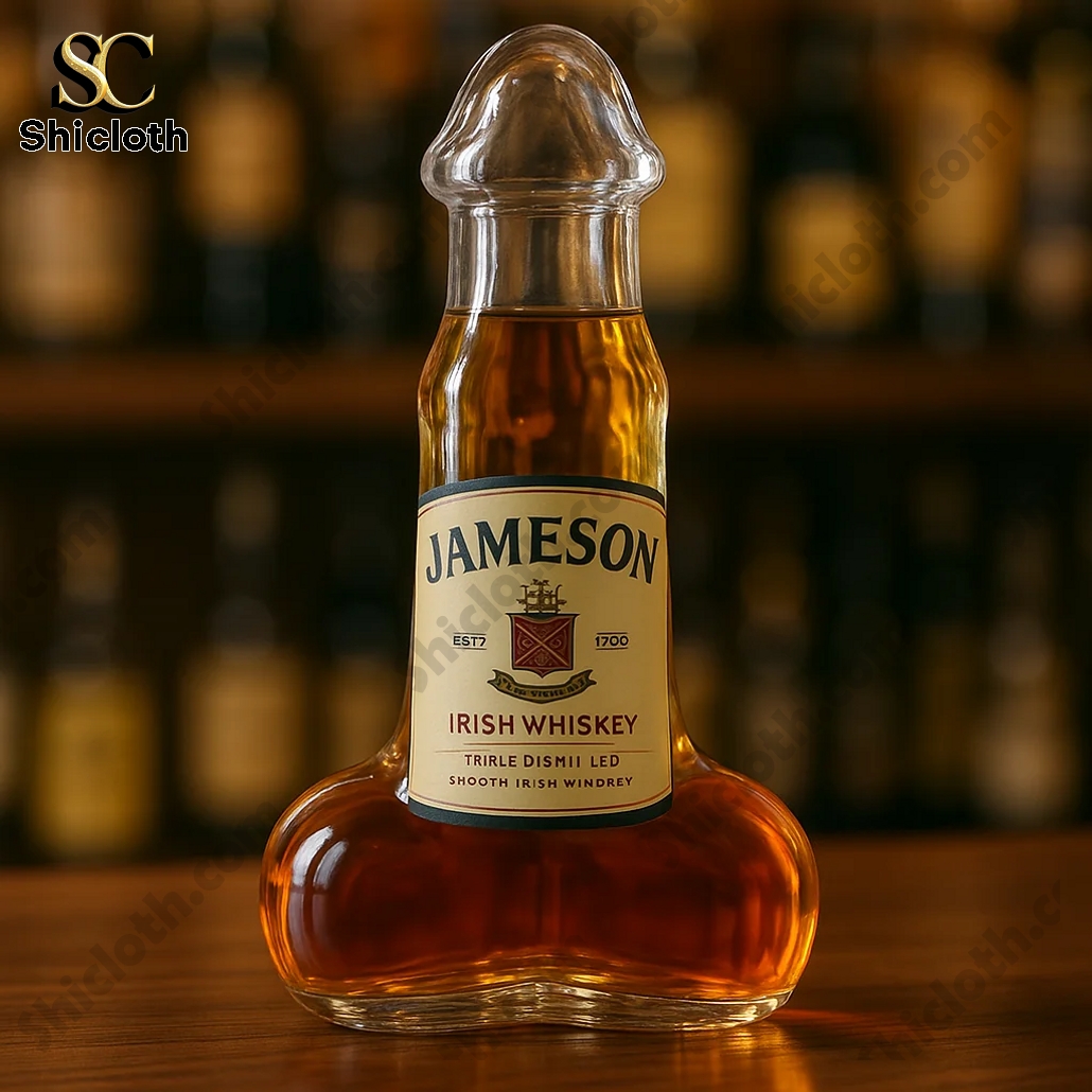 Funny Dick Crown Royal Whiskey Bottle 4 Funny Dick Crown Royal Whiskey Bottle - Image 4