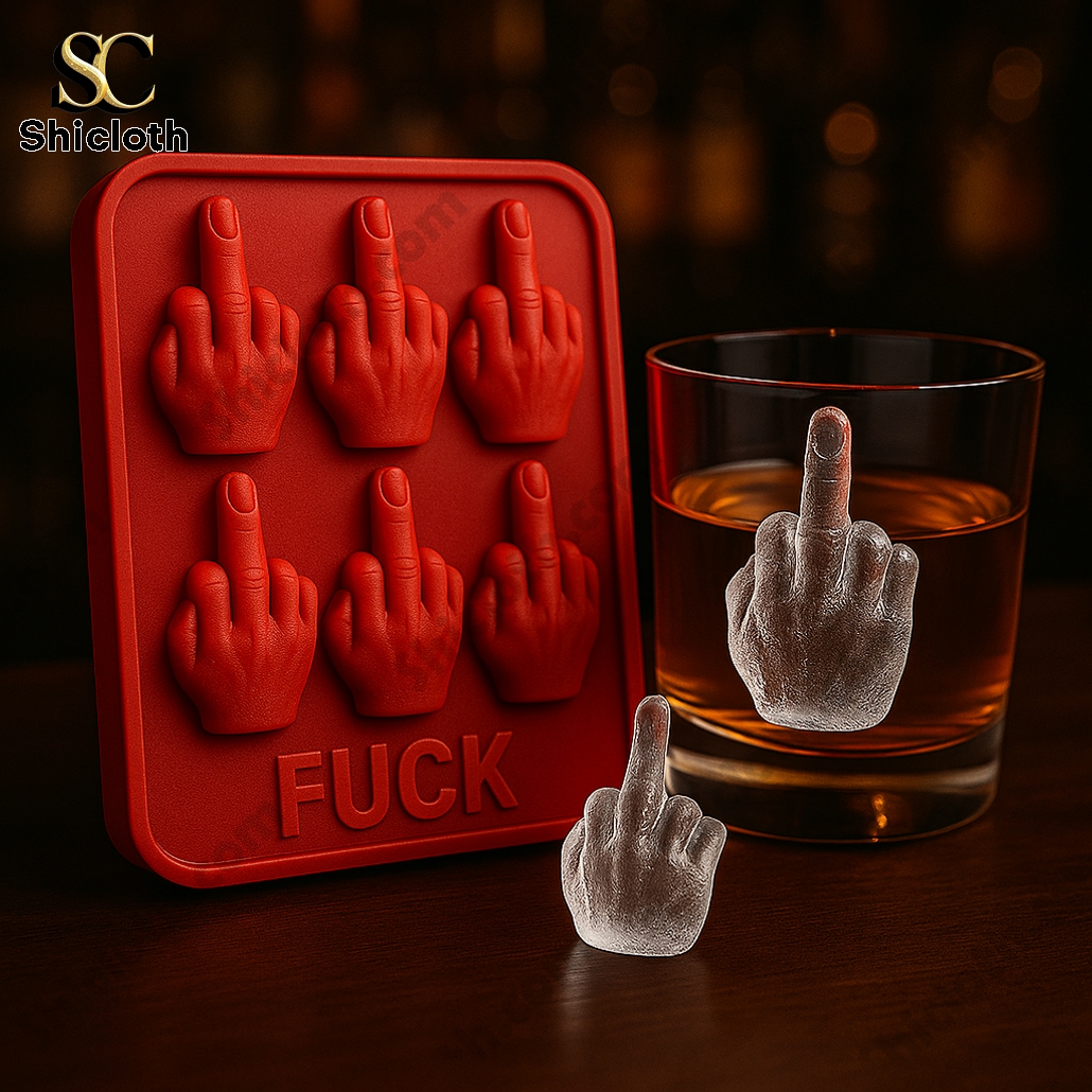 Funny Middle Finger Ice Mold 1 Funny Middle Finger Ice Mold