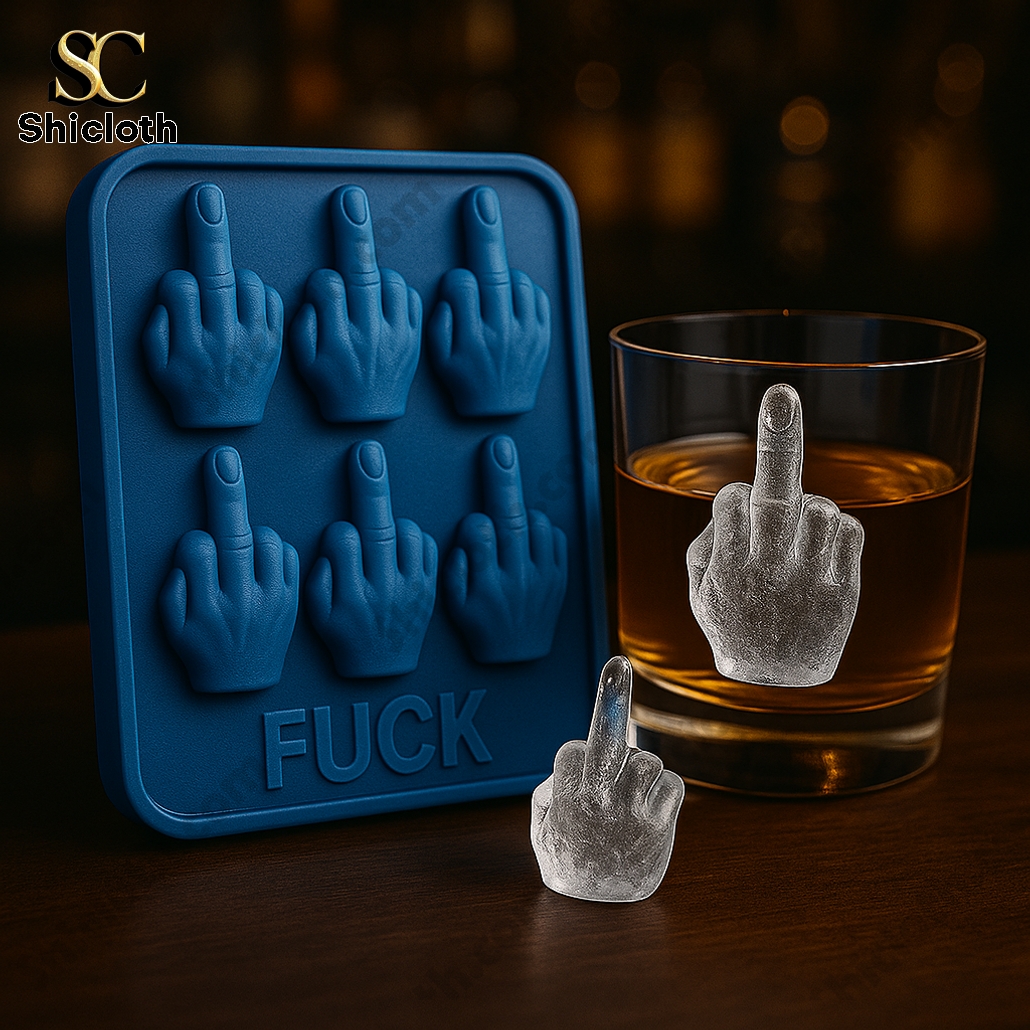 Funny Middle Finger Ice Mold 2 Funny Middle Finger Ice Mold - Image 2