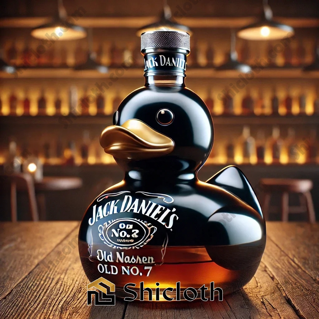 Funny Whiskey Duck Bottle
