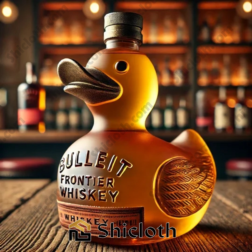 Funny Whiskey Duck Bottle 4 Funny Whiskey Duck Bottle - Image 4