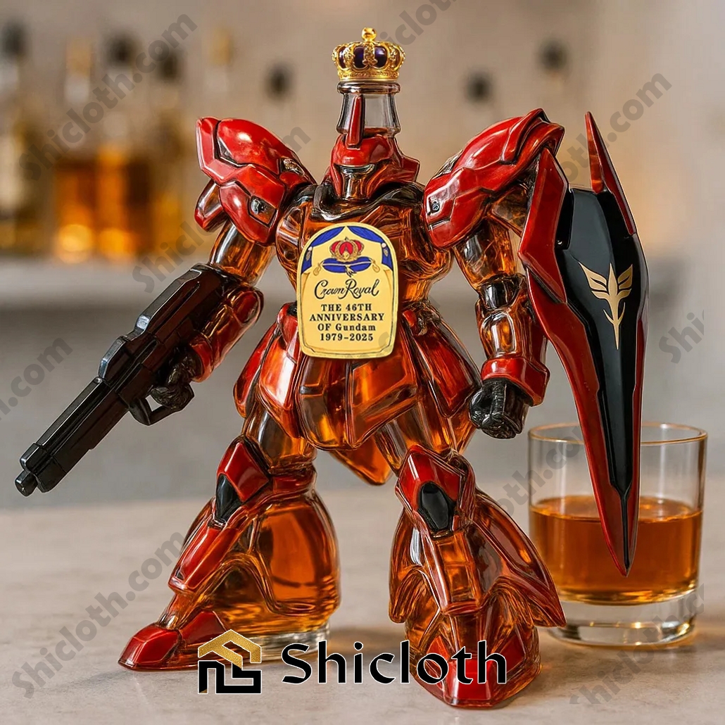 Gundam 46th Anniversary Liquor Decanter Bottle